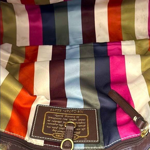 Coach Signature Legacy Lining Tote Bag 11099 Vintage 65th Anniversary - Picture 8 of 14